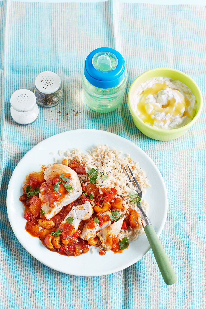 Spicy Apricot Chicken & Baby Apricot Swirl - My Sugar Free Baby Recipe