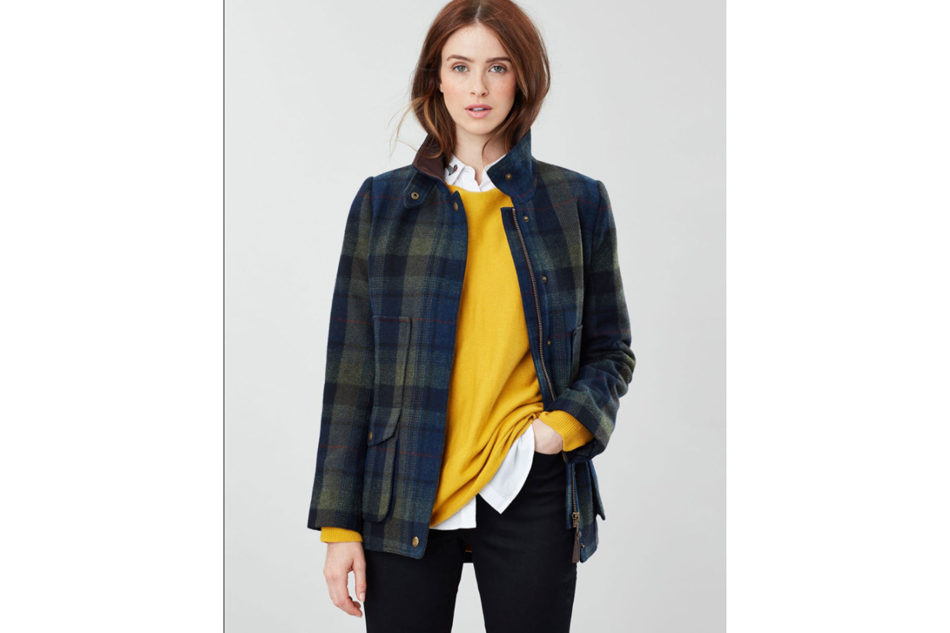 Joules Heritage Fieldcoat Tweed Coat